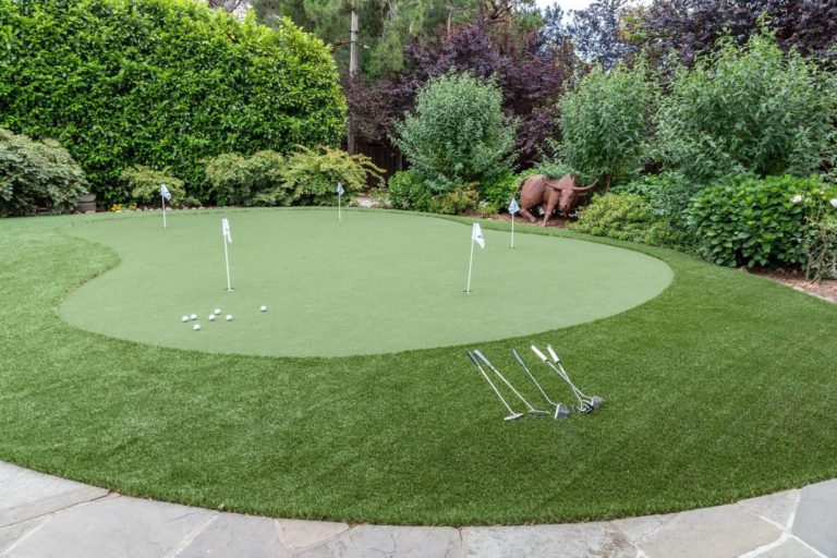 home golf putting green